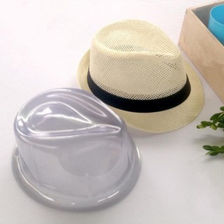 Khung giữ form nón fedora, miếng lót đế lót mũ phớt nhựa pvc