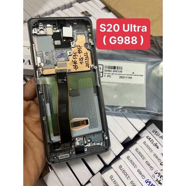 Màn hình Samsung S20 Ultra  zin hãng liền khung