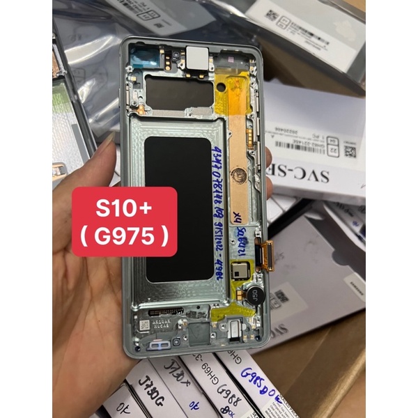 Màn hình Samsung S10 plus zin hãng liền khung