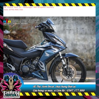 Tem rời Winner V1 xám đen chữ xanh lá - Mẫu tem lửa Chuẩn From