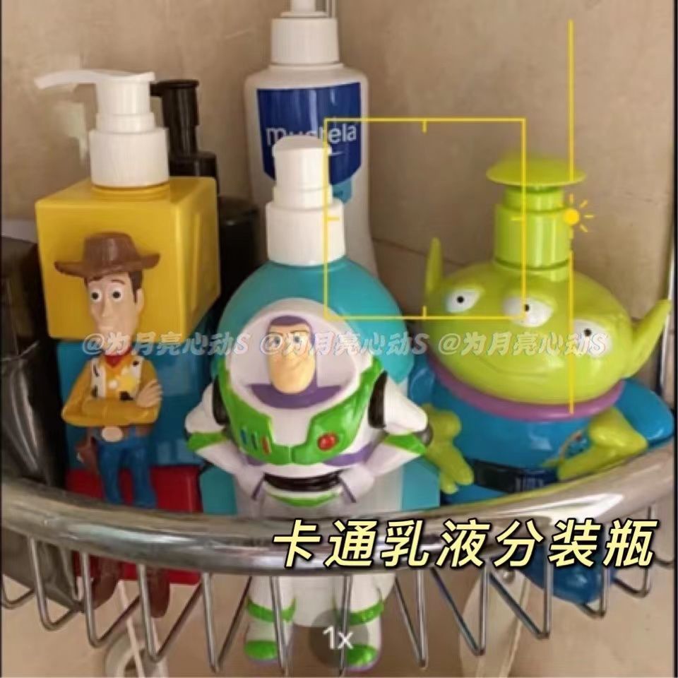 Chai Rỗng Đựng Xà Phòng Rửa Tay Họa Tiết toy story Dễ Thương Sáng Tạo