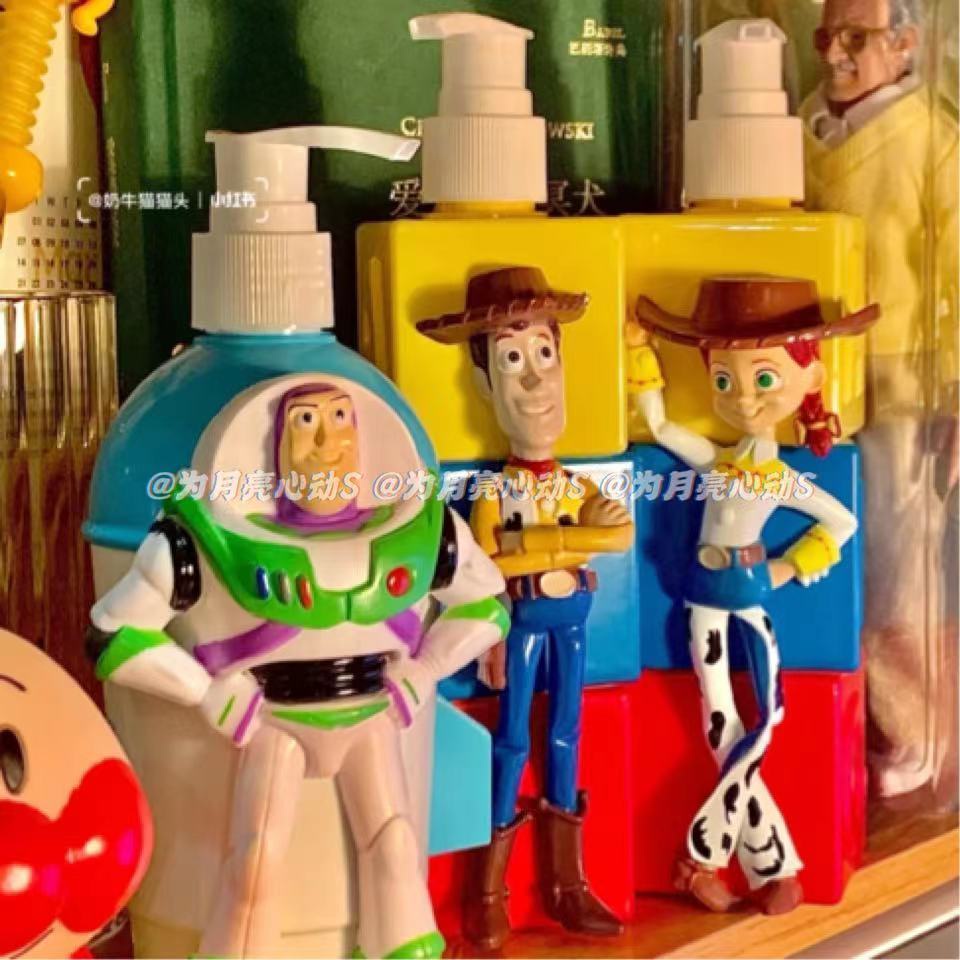 Chai Rỗng Đựng Xà Phòng Rửa Tay Họa Tiết toy story Dễ Thương Sáng Tạo