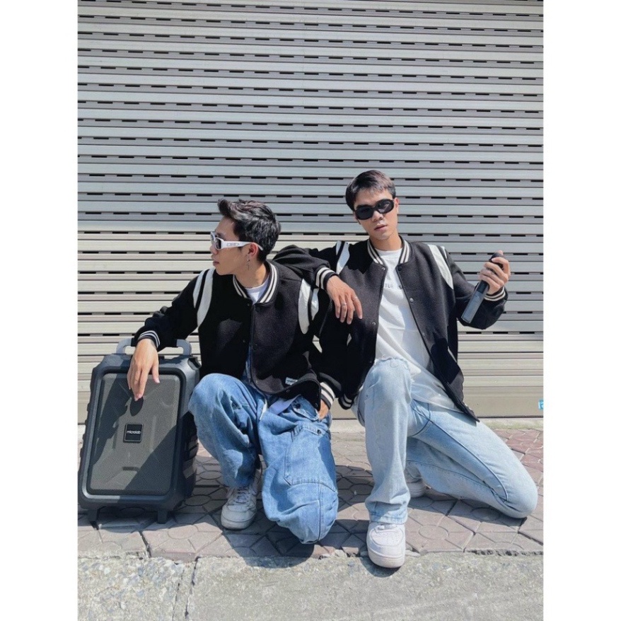 Áo Bomber Teddy SAINT LẢUENT PARIS Đủ Màu -  Áo Khoác Bomber Đủ Màu Thời Trang Unisex dễ pối đồ