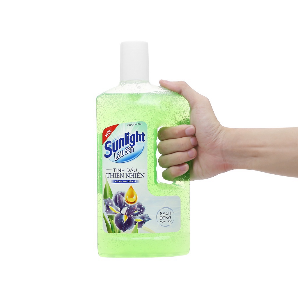 Chai lau sàn Sunlight hương Hoa Lily / Chanh / Hoa diên vĩ / Thiên nhiên  - Nước lao