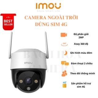 Camera imou ngoài trời dùng sim 4g, imou cruiser 4g s21ftp 1080p