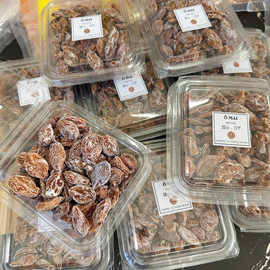 Ô mai tuổi thơ các loại hộp 200GR, tha hồ chọn lựa, chua ngọt đủ loại