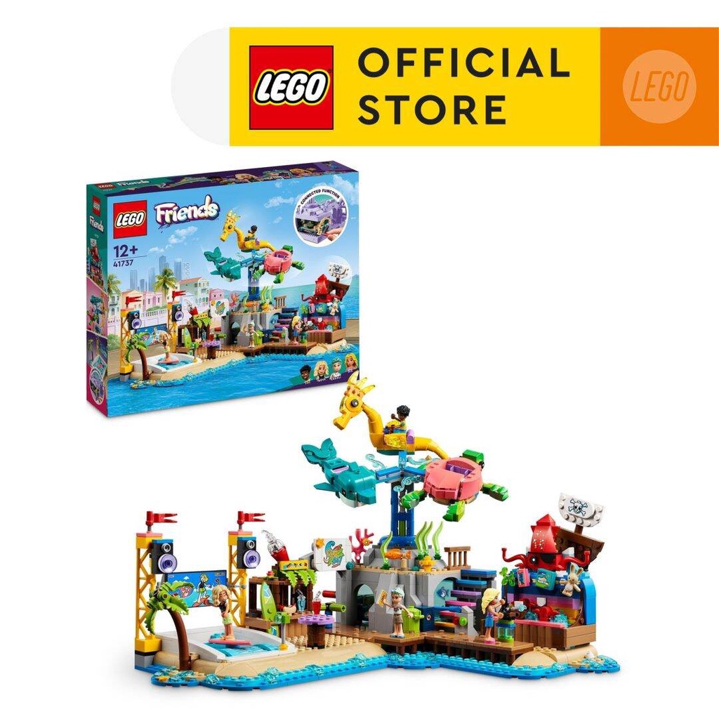 [Mã LIFEMC06DBAU giảm 50k đơn 350k] LEGO Friends 41737 Đồ chơi lắp ráp Công viên giải trí ven biển (1,348 chi tiết)