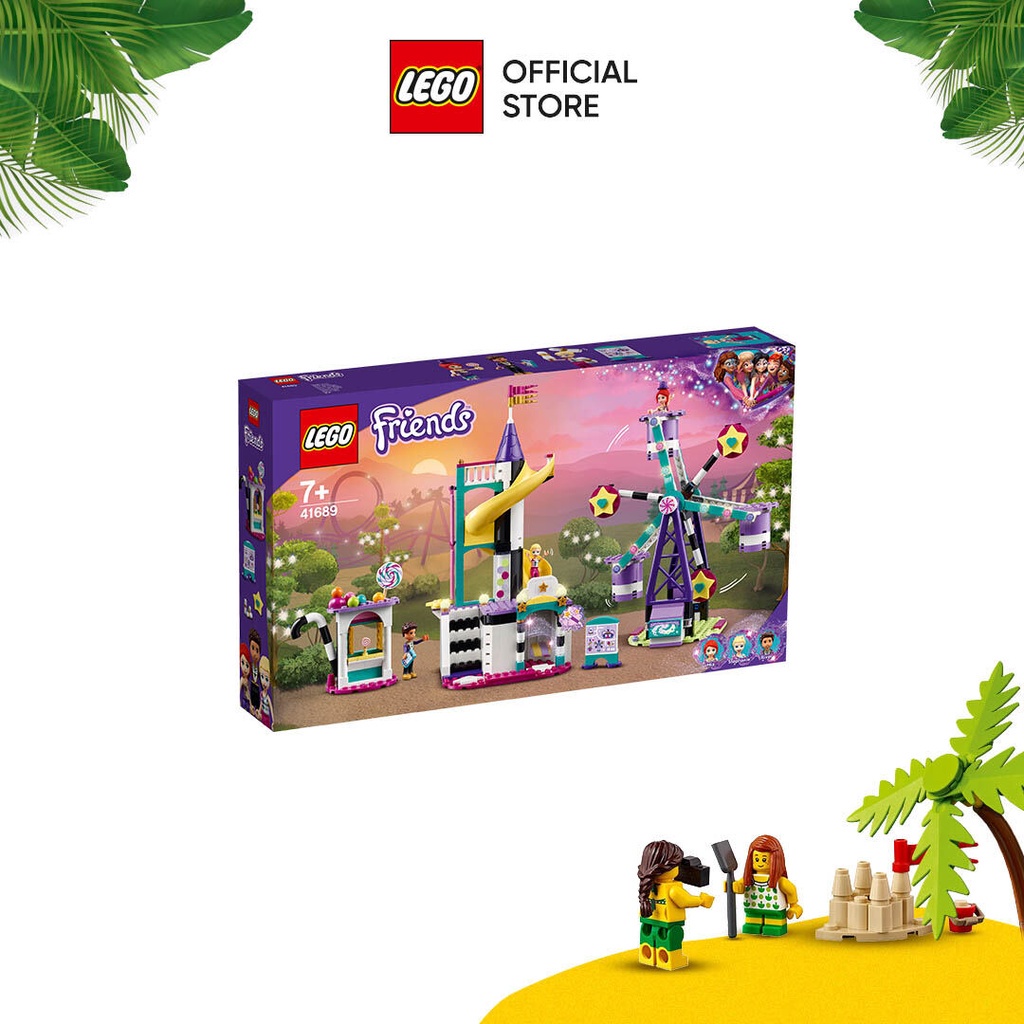 [Mã LEGOSUL giảm 10% đơn 999K] LEGO Friends 41689 Khu vui chơi và vòng quay ảo thuật (545 chi tiết) Đồ lắp ráp bé gái