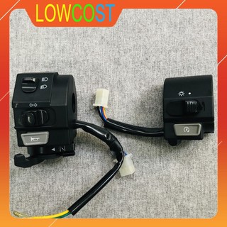 Cùm công tắc xe Sirius chuẩn như Zin hàng chất lượng (Nguyên bộ)