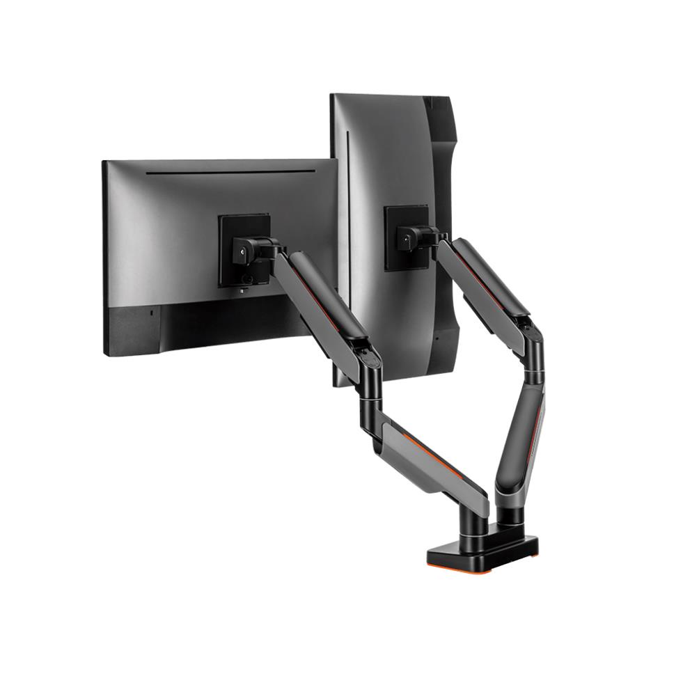 Tay ARM Giá đỡ Human Motion T9 Pro II Dual 2 màn hình 23-43inch, Tải trọng18kg - Piston HumanForce 3.0