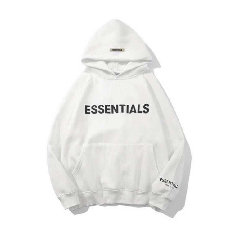 Áo khoác hoodie Essentials nỉ bông dày dặn kèm ảnh thật