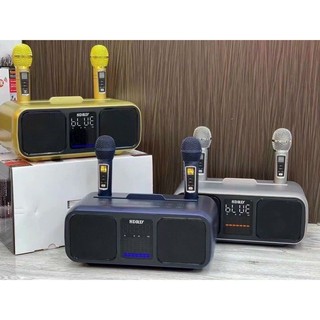 Loa karaoke bluetooth SD-318 + kèm 2 micro