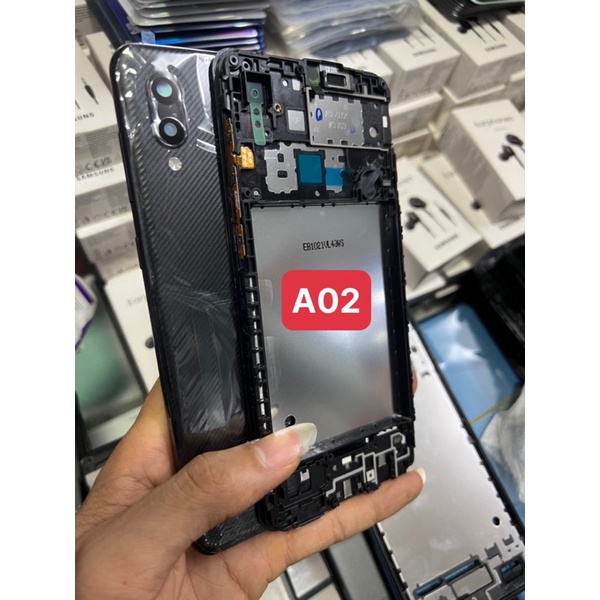 Bộ vỏ Samsung A02/M02 zin hãng dùng chung