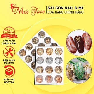 Set giấy bạc ẩn nail - Giấy bạc nhún ẩn trang trí móng - giấy bạc ẩn đắp bột đắp gel chuyên dụng
