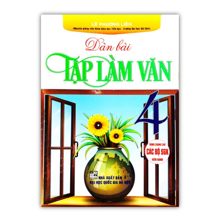 Sách - Dàn bài tập làm văn 4 ( dùng chung cho bộ SGK hiện hành ) HA