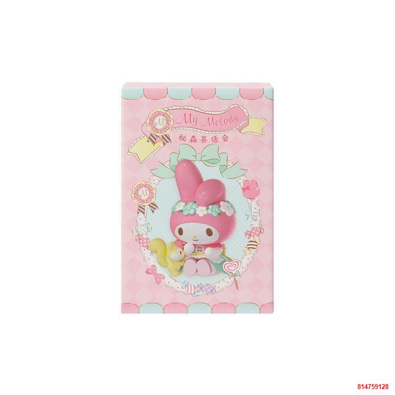 Trong kho✴Sanrio Blind Box Tiệc trà huyền bí Giai điệu cầm tay Máy tính để bàn văn phòng Trang trí