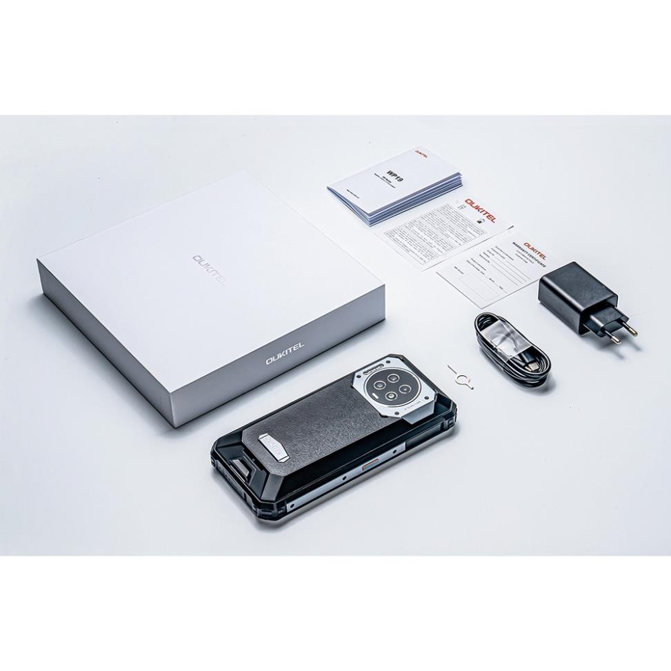 Điện Thoại Di Động OUKITEL WP19 21000mAh 8GB 256GB 6.78 "FHD + 90HZ Android 12 64MP + 20MP 33W Helio G95 OctaCore 4G