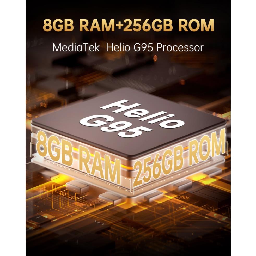 Điện Thoại Di Động OUKITEL WP19 21000mAh 8GB 256GB 6.78 "FHD + 90HZ Android 12 64MP + 20MP 33W Helio G95 OctaCore 4G