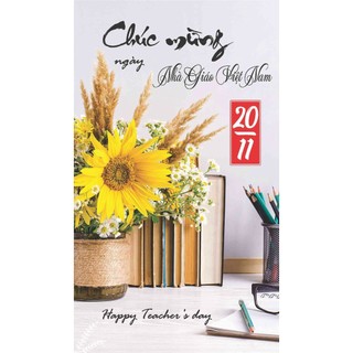 [MẪU MỚI] Combo 10 Thiệp chúc mừng 20/11