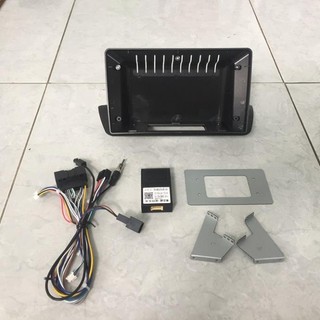Mặt dưỡng mazda bt50 2014 - 2020, 9 inch kèm jack nguồn zin canbus
