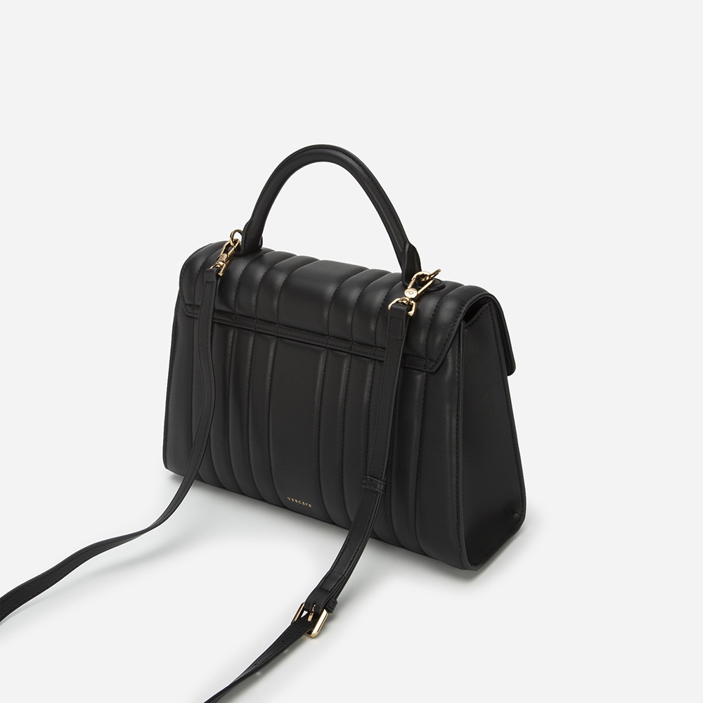 Vascara Túi Xách Tay Chần Bông May Kẻ Sọc - SAT 0289