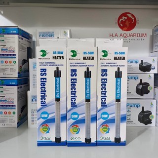 Máy sưởi bể cá rs sưởi làm ấm bể cá, hồ cá 25w/50w/100w