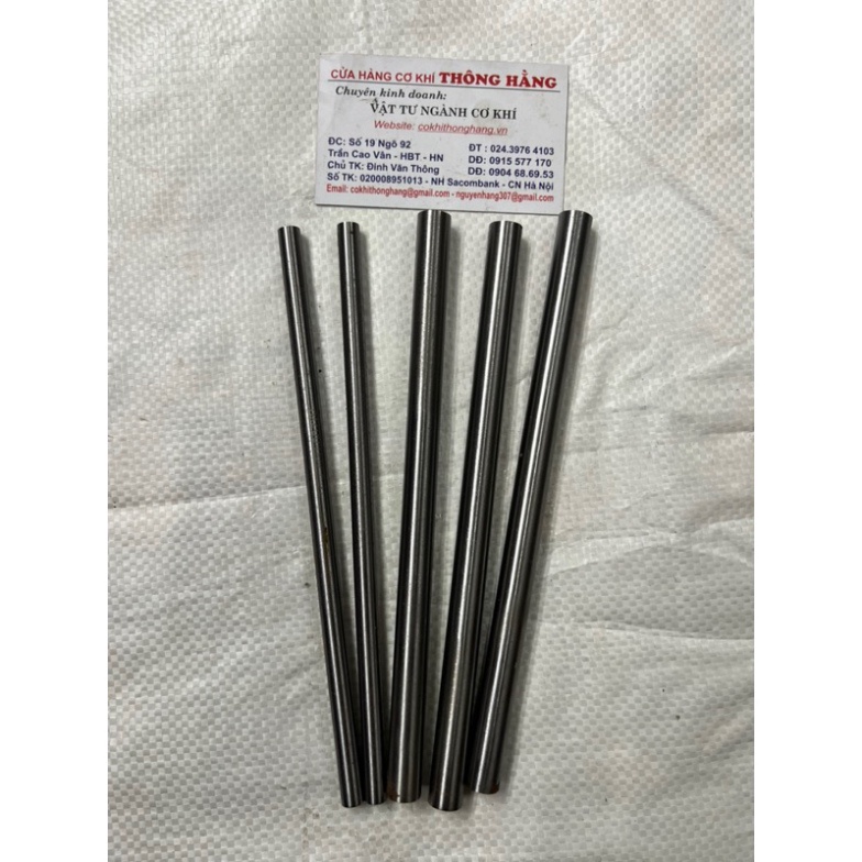 Dao tiện thép gió tròn đường kính từ 3mm- 20mm dài 200mm độ cứng 65HRC