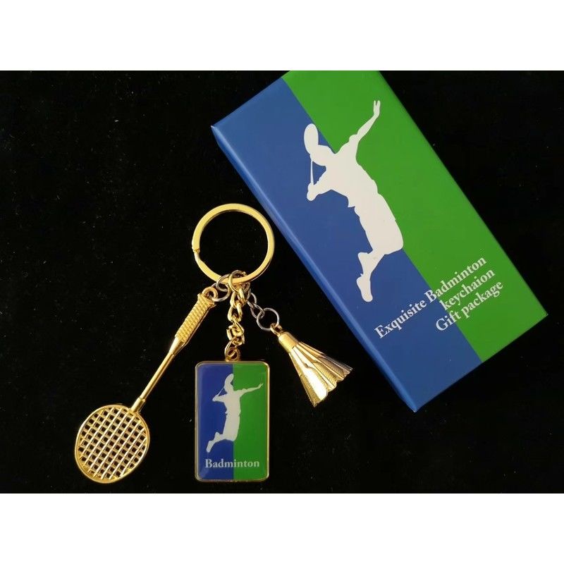 Ưu Đãi Đặc Biệt Móc Khóa Dây Xích Treo Túi Xách Cầu Lông Đi Học / Làm Quà Tặng Giảm Giá