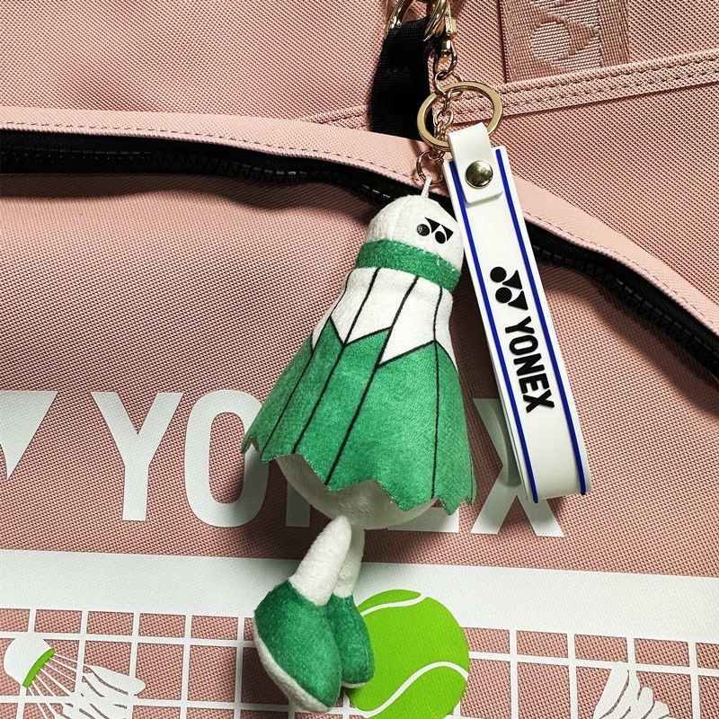 Móc Khóa Hình Quả Cầu Lông Hoạt Hình Đáng Yêu ac103cr