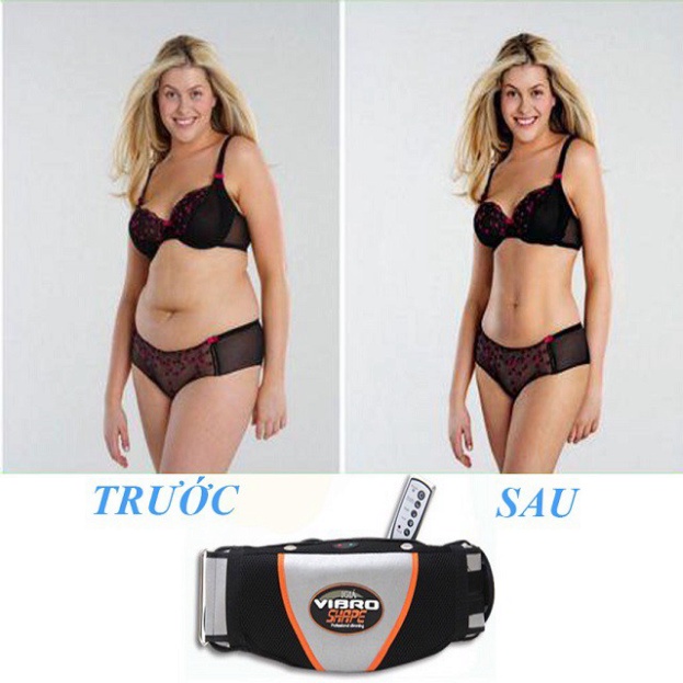 Đai Massage Bụng, Đai Massage Nóng Rung Giảm Mỡ Bụng, Toàn Thân Hiệu Quả - D5