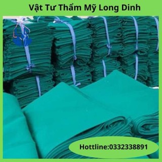 Tấm drap trải y tế, ga trải giường bệnh nhân màu xanh kích thước 1m5x2m-1m5x2m8