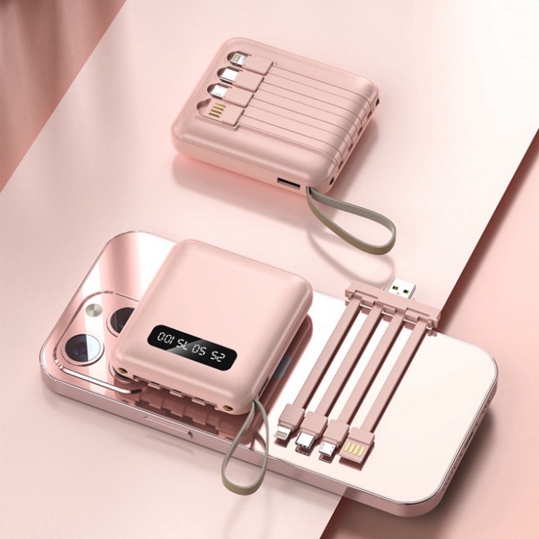 Sạc Dự Phòng 20000mAh Tích Hợp 4 Cổng Sạc Màn Hình Led Bảo Hành 6 Tháng