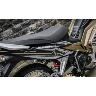 Tem rời Exciter 2010 đen trắng