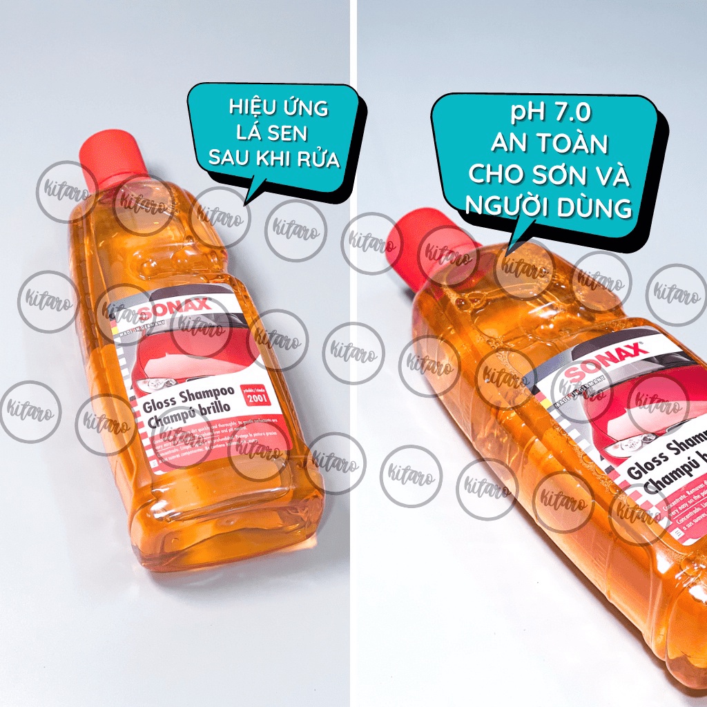 Nước Rửa Xe Sonax Gloss Shampoo 1lit