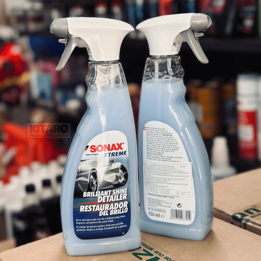 Xịt Dưỡng Bóng Nhanh Sơn Xe Sonax Extreme Brilliant Shine Detailer 750ml [S