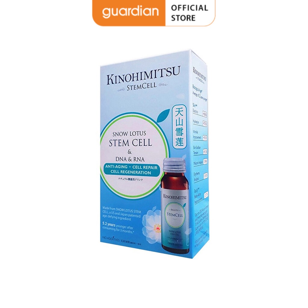 Nước Uống Giúp Làm Chậm Lão Hóa Kinohimitsu J'Pan Stem Cell Drink 50Ml X 2 Chai