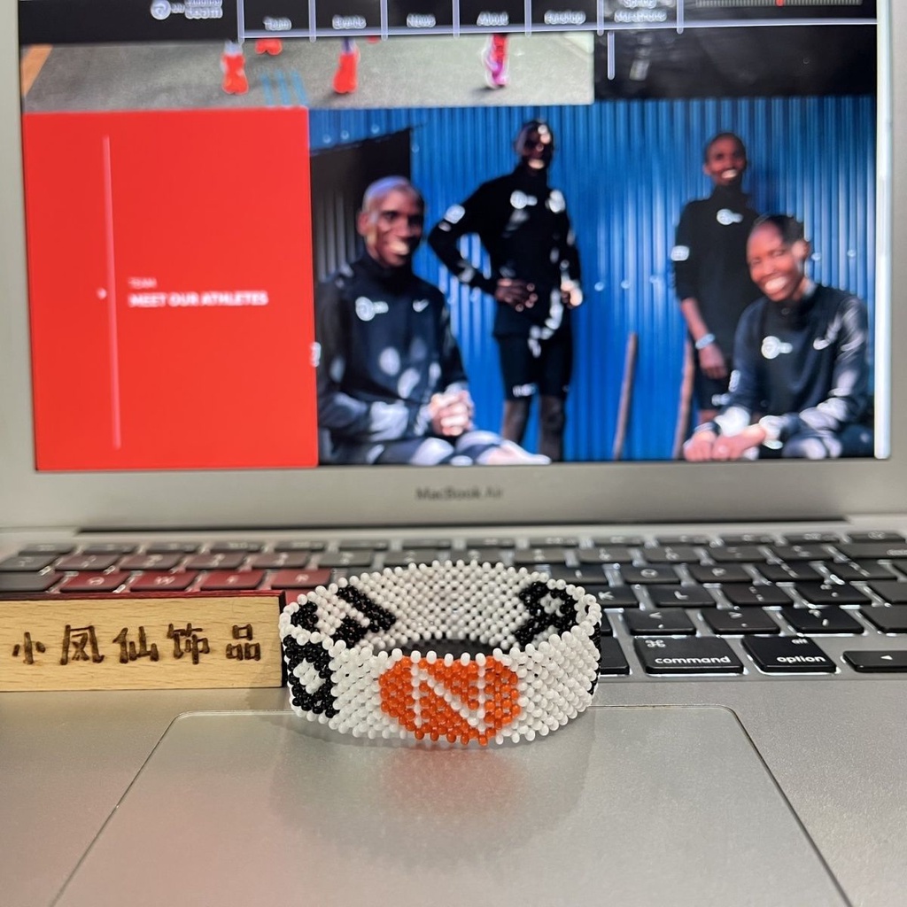 Hàng Có Sẵn! Kenyan Vòng Tay Chạy marathon handmade dafuji farah Tùy Chỉnh Phong Cách