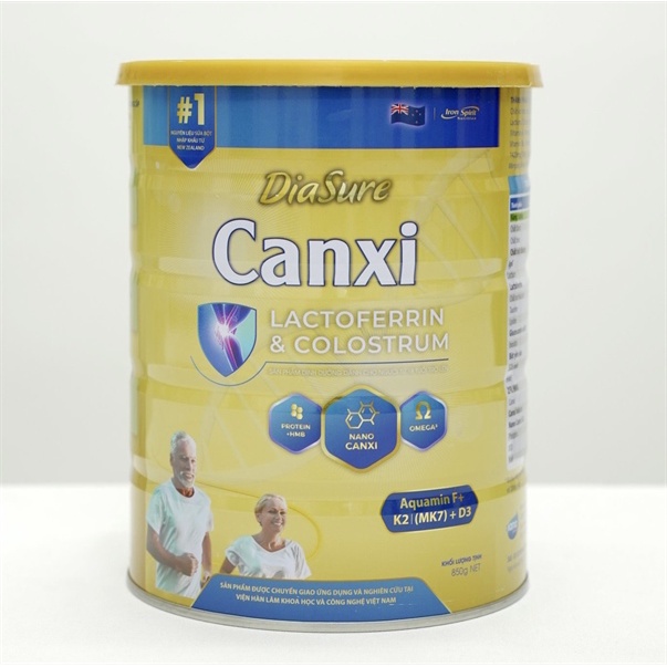 Sữa Bột, Thực Phẩm Bổ Sung Diasure Canxi 850g