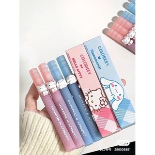Có sẵn vỏ phiên bản đặc biệt - son kem lỳ Colorkey airy velvet lip lacquer R601 R608