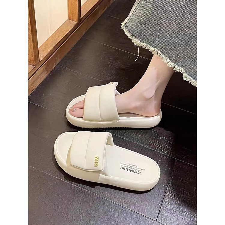 Giày Sandal Đế Dày Chống Trượt Thời Trang Mùa Hè Hàn Quốc