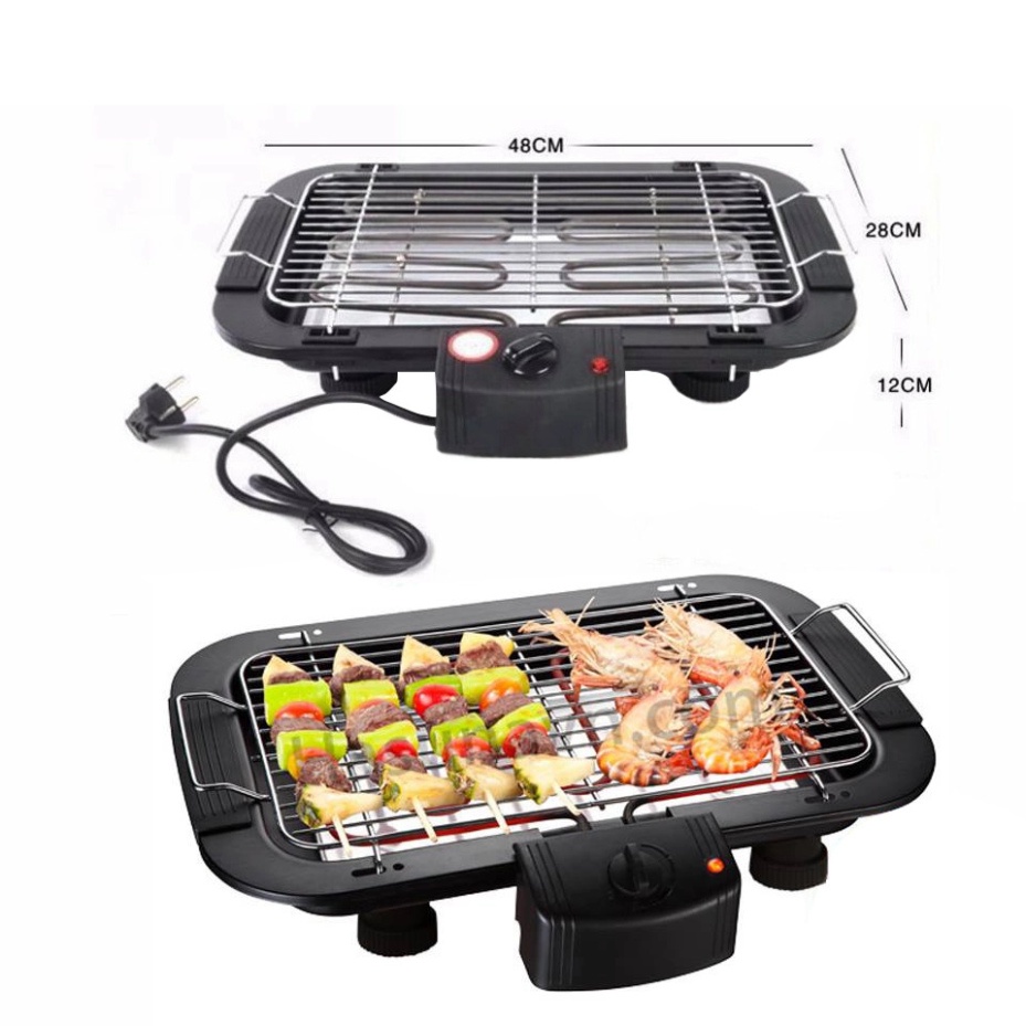 Bếp Nướng Điện Không Khói Electric Barbercue Grill 2000W Tiện Ích Tại Nhà