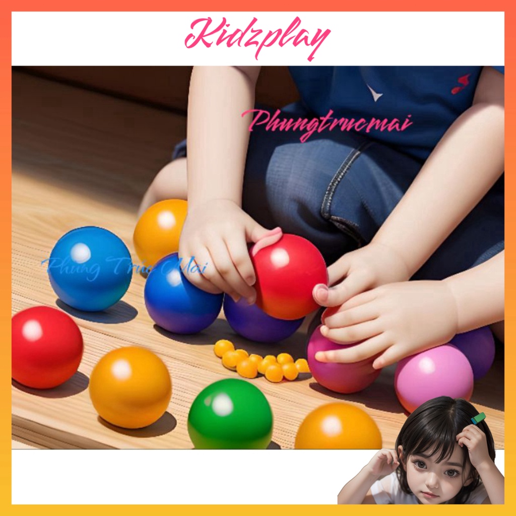 Set 100 quả Bóng nhựa cho bé, đồ chơi cho bé trai, bé gái, đồ chơi 50k giá rẻ đồ 1k được 2 quả bóng Phùng Trúc Mai Kidzp