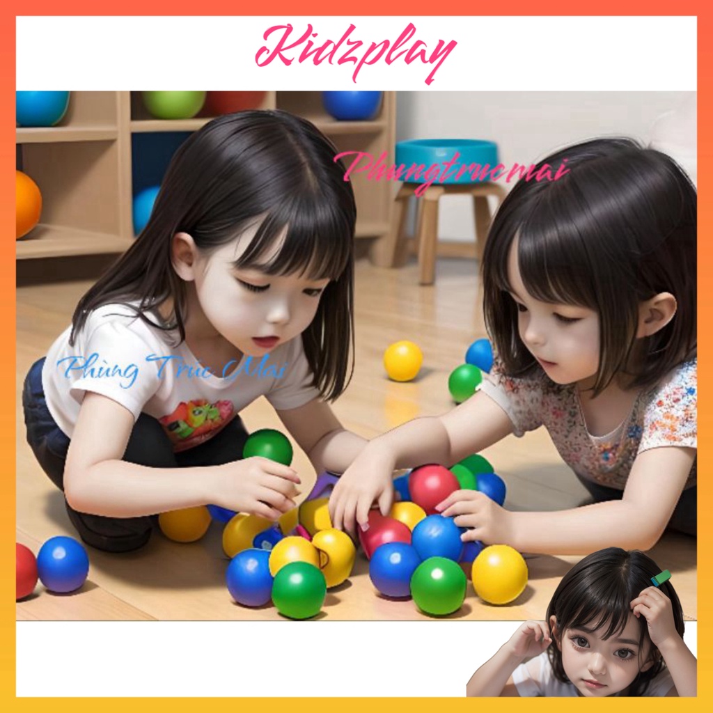 Set 100 quả Bóng nhựa cho bé, đồ chơi cho bé trai, bé gái, đồ chơi 50k giá rẻ đồ 1k được 2 quả bóng Phùng Trúc Mai Kidzp