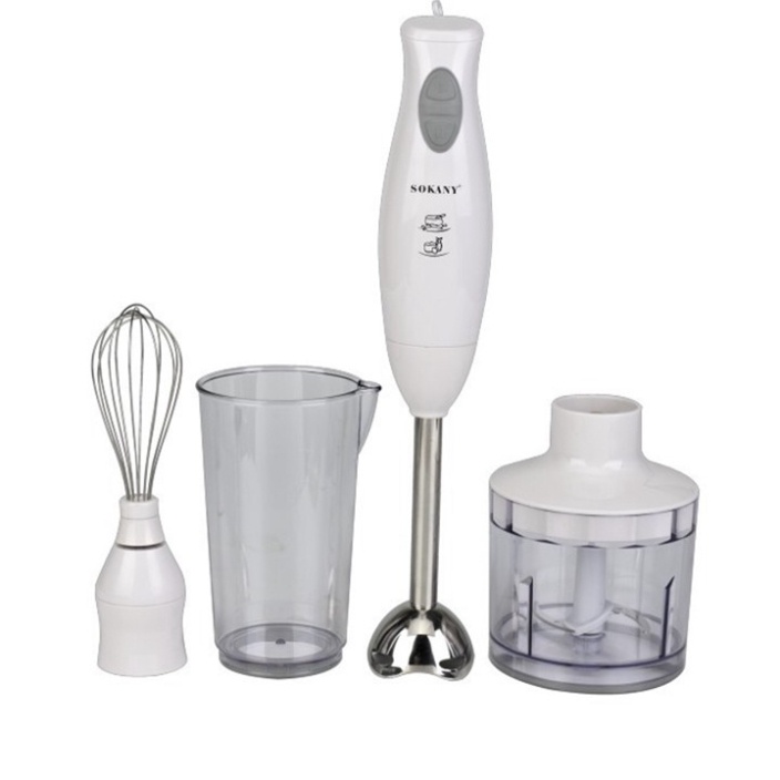 Máy Xay Đa Năng Cầm Tay 4 In 1 Sokany Cao Cấp Công Suất 1000W Tiện Lợi