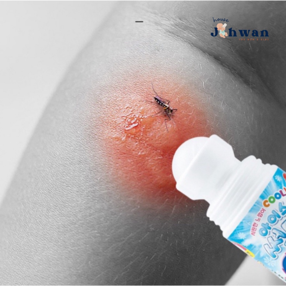 Lăn Vết Muỗi Đốt Cho Trẻ Em Pororo Lọ 50ml - Xuất Xứ Hàn Quốc