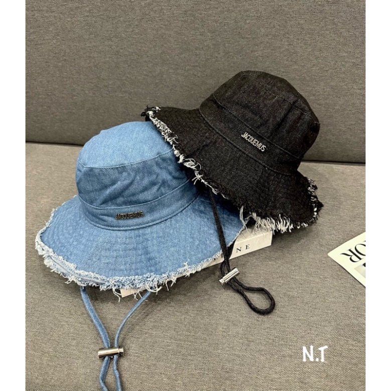 MŨ BUCKET JACQUE JEANS VÀNH TUA RUA HÀNG QCL1 MS17190