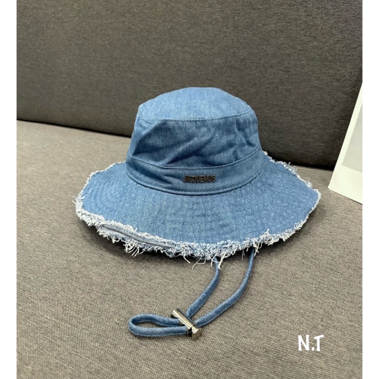 MŨ BUCKET JACQUE JEANS VÀNH TUA RUA HÀNG QCL1 MS17190