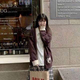 [ CHUBBY BIGSIZE ] ÁO KHOÁC CARDIGAN GẤU