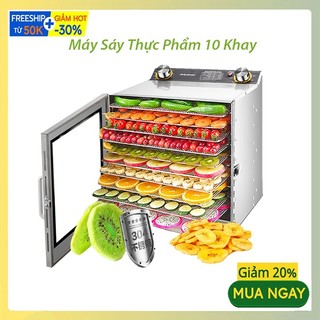 Máy sấy thực phẩm đa năng, sấy hoa quat trái cây 10 Tầng