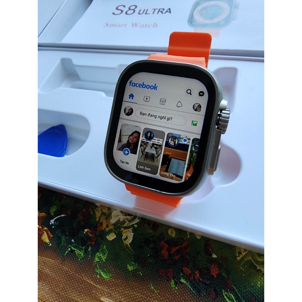 Đồng Hồ Thông Minh X8 Ultra Camera Bản Ultra Lắp Sim 4G 16GB, Lướt Tiktok Youtube, Chơi Game -Bào Hành 12 Tháng TOP ZONY